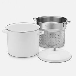 Cuisinart 20 Quart Stockpot with Steamer Insert and Cover